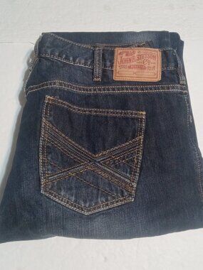 Stetson Men's 1312 Modern Straight Leg Jeans 38x30 11-004-1312-4083-BU